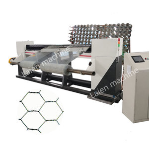 Rete metallica esagonale automatica che fa la macchina torsione del prezzo di fabbrica per industrie agricole nuovo motore usato PLC - Product Image 1