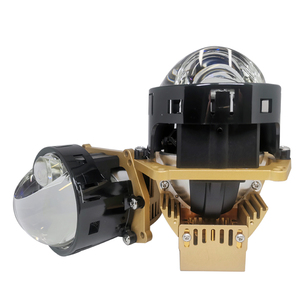 3.0 Universal 140W 13000LM 6500K Lighting Focus Headlight Retrofit Ball Bearing Fan Laser Bi <strong>Led</strong> Projector Lens for A3 A4 A1 - Product Image 1