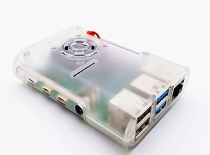High Quality RPI4 Shell with Heatsink and Fan <strong>Raspberry</strong> <strong>Pi</strong> 4 <strong>case</strong> - Product Image 3