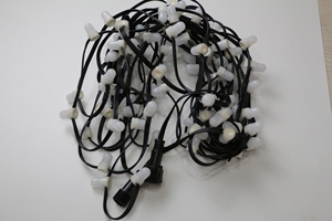 Uzun P24 yeni piksel LED yuvarlak düğümleri Coro siyah 18awg 12V akıllı RGB LED dize adresli Xconnect su geçirmez Pigtail - Product Image 6