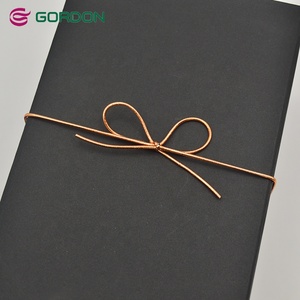 Gordon Ribbons <strong>Custom</strong> Size Gold <strong>Elastic</strong> <strong>Bows</strong> Small <strong>Bows</strong> With <strong>Elastic</strong> <strong>Loop</strong> for Christmas Gift Box Decoration Packing - Product Image 6