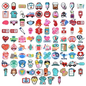 PVCシューズチャームヘルスケア医療聴診器ドクターナースPVCシューズチャームは子供大人の女性に適しています