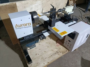 Tornio automatico programmabile per legno AR26 Mini 4 assi CNC tornio legno con AutoCAD - Product Image 2
