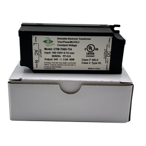 UL ETL светодиодный трансформатор 12v 24v 60w 5a один выход Светодиодный источник питания светодиодный драйвер - Product Image 3