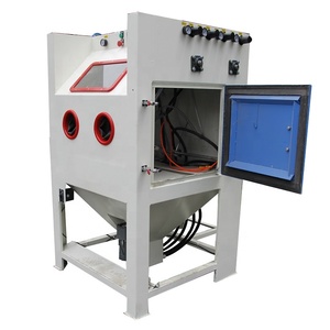 Otomatik küçük kum kumlama kabini makinesi uygun olabilir manuel kullanım - Product Image 3