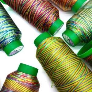 Hilo de nailon colorido de alta tenacidad Tex 70 135 420d hilo de coser abigarrado - Product Image 6
