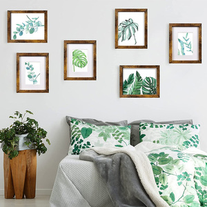8x10 resim çerçevesi kahverengi Set 6 ekran resimleri 5x7 mat resim çerçevesi toptancılar ile - Product Image 2