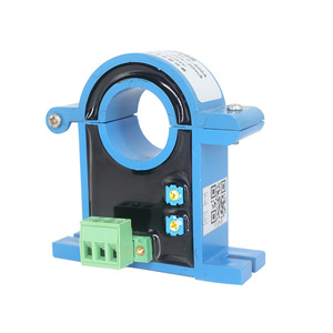 Sensor de corriente trifásico Transductor de corriente Transmisor de corriente de efecto Hall Corriente de 4 a 20mA Salida DC y AC Transmisor de corriente