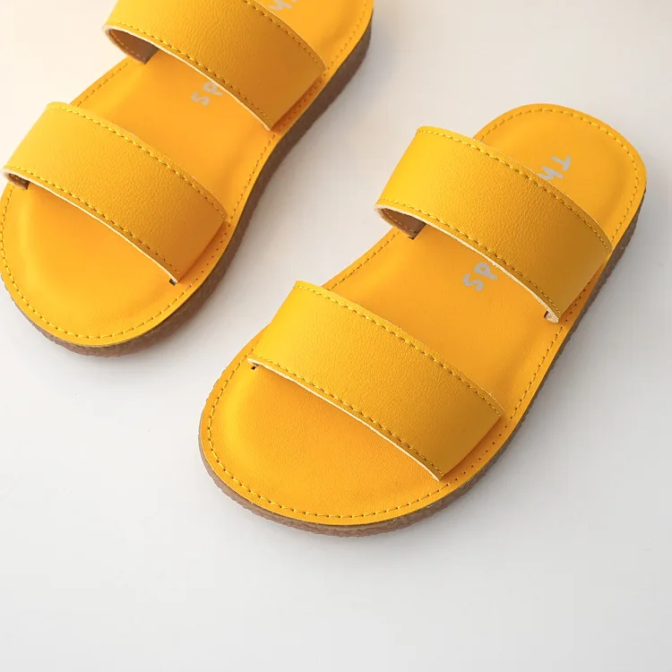 Custom Logo Children Slippers Girls Summer Beach Slides Sandals Kids Slippers Sandals