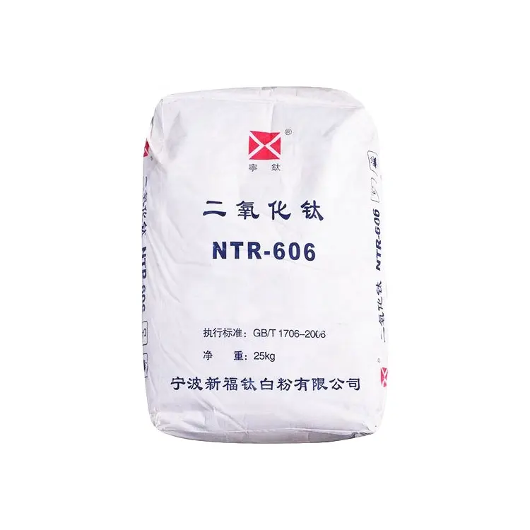 Ningbo Xinfu titanyum beyaz NTR-606 yüksek kapsama ve hava direnci vardır