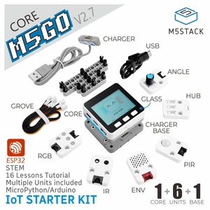 M5Stack M5GO IoT Starter Kit V2.7 IoT Entry Kit di programmazione di sviluppo - Product Image 5