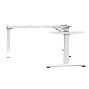 Custom L Shape Electric Standing Desks Frame Ergonomic Sit to Stand up <strong>Computer</strong> Desks <strong>Three</strong> Motor Standing <strong>Tables</strong> - Product Image 1