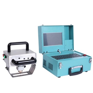 Mini tragbare hand gehaltene pneumatische Punktstrahl-Markierung maschine für Vin-Code elektrisches Typenschild Metall Seriennummern Gravur - Product Image 1
