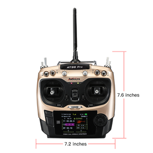 Werkseitige RadioLink-Mix steuerung CRSF-Fernbedienung AT9S PRO USB-Upgrade 10-und 12-Kanal-Flugzeug-RC-Sender - Product Image 3