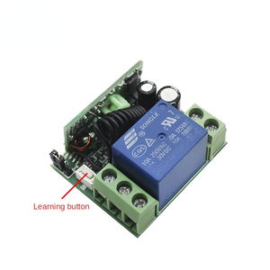 Controlador inalámbrico de relé DC12V 10A, sistema de acceso de garaje inalámbrico de Metal de 1CH, acceso de controles remotos fijos rodantes de aprendizaje de 315MHz - Product Image 6