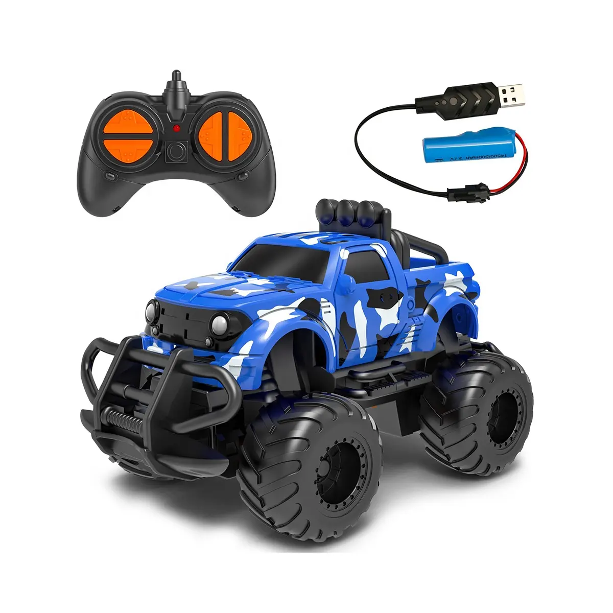 RC Cars Boy Toys Age 2 3 4 5, Mini camión recargable, vehículo de juguete, regalos para niños, juguetes de coche a escala 1:43