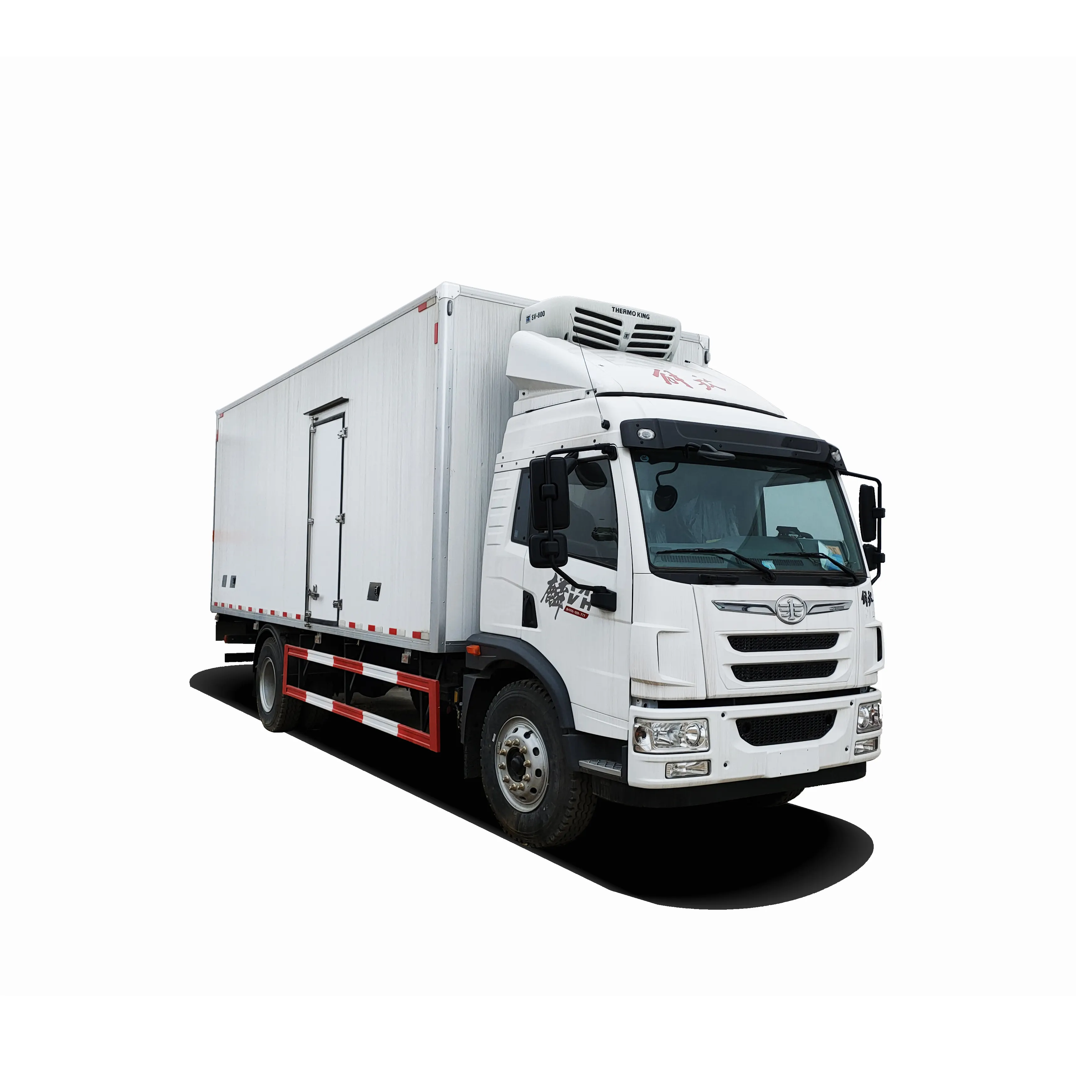 Fabricante de experiência faw 4x2 6.8m 10 toneladas, transporte de alimentos, caminhão, refrigerador, caminhão, entrega