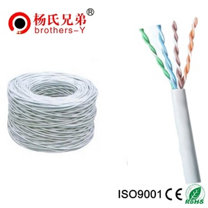 Cat5e kablosu 305m, Cat5e UTP Lan kablosu, Cat5e ağ kablosu CCA CU BC bakır kablo ROHS iletişim kabloları
