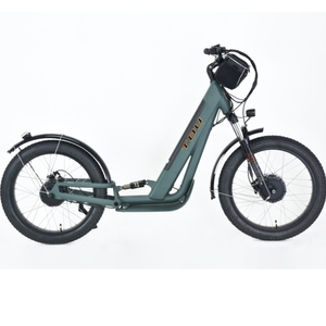Heavy-Duty 150KG Load Capacity E-Scooter with 24x3.0&quot; <strong>DURA</strong> <strong>Tires</strong> and Colored LCD Display - Product Image 2