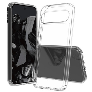 Google Pixel 9 ProXLスリム携帯電話用透明電話ケースGooglePixel 9/9pro用クリアソフトカバー - Product Image 6