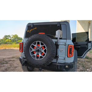 ไฟล้อสำรองสำหรับฟอร์ด Bronco 2021 2022 2023 2/4ประตู Plug And Play Wheel Light 3rd เบรคที่สามไฟแดงสด - Product Image 6
