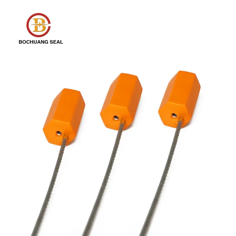 Sello de cable de plástico hexagonal BCC101 para sello de cable logístico sello de cable de seguridad de contenedor apretado