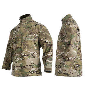 Bộ quân phục ngụy trang thoáng khí cho nam, gồm áo khoác dã chiến ACU và trang phục chiến thuật chống mài mòn, bảo hộ cho các hoạt động ngoài trời - Product Image 1