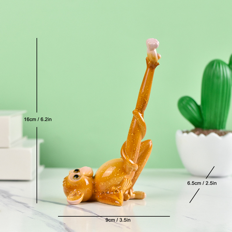 Yoga monkey-one leg bridge