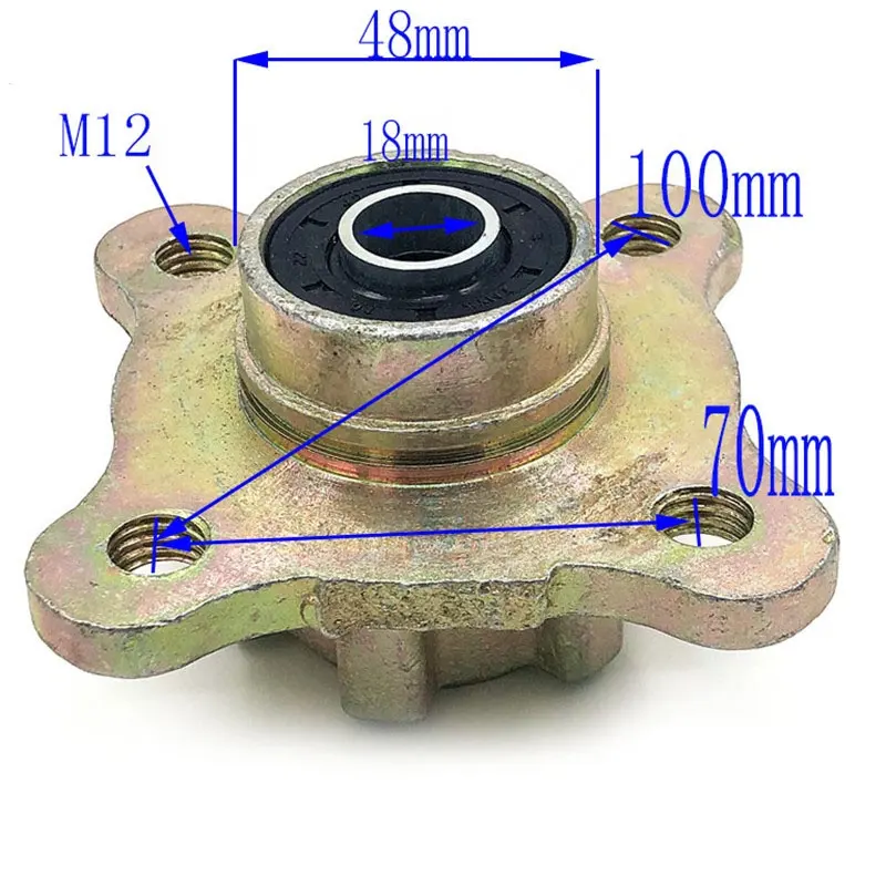 ATV Brake Disc Wheel Hub Fit For China 150cc 200cc 250cc ATV UTV Buggy Go Golf Cart Quad Bike Parts