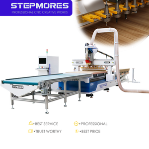 Stepmores大ATC数控路由器，带装卸台嵌套数控机床 - Product Image 1