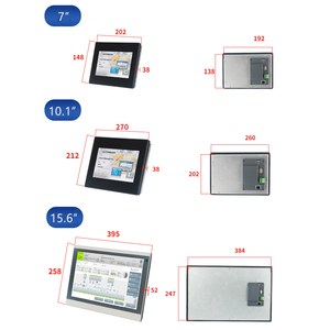 Amsamotion 7/10.1/15.6 Inch Resistive/Capacitive Touch Screen Controller Ethernet Port Compatible S7-200/200Smart/1200 FX3U/FX1S - Product Image 5