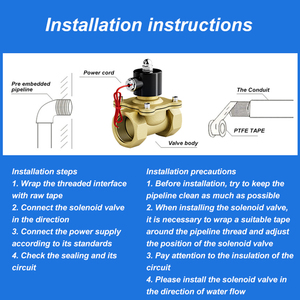 Zckm AC220V 2W thường đóng van điều khiển van nước <span class=keywords><strong>solenoid</strong></span> cho đường ống nước - Product Image 4