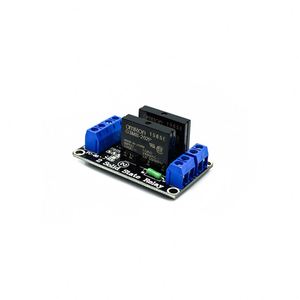 2-Wege-Halbleiterrelaismodul 5V 12V 24V Low Level Trigger 240 V2A Relais modul mit Sicherung - Product Image 1