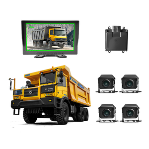 Radar de pantalla IPS de 10,1 pulgadas, sistema de monitoreo de camiones, sistema de alarma de advertencia de proximidad, sistema para evitar colisiones, radar de carretilla elevadora - Product Image 1