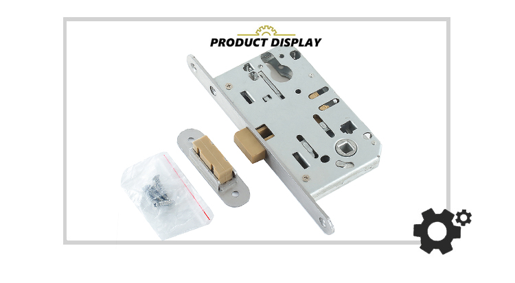 EADER European market  High safety  cylinder iron Lock body 85 50 Mortise lock door lock Magnet Latch bolt