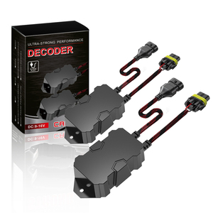 12V LED dönüşüm kiti Canbus dekoder H1 H4 H11 anti-titreşim konnektörü ile süper kapasitör - Product Image 1