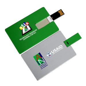USB 2.0 接口类型和长方形 USB 卡，棒式铝信用卡 USB - Product Image 1