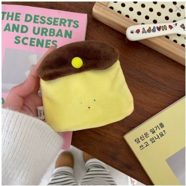Porte-monnaie Pudding au Caramel