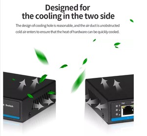 IPデバイス用の1ポート10/100M入力2RJ45出力PoEエクステンダーを備えたOEM2ポートネットワークエクステンダー - Product Image 4