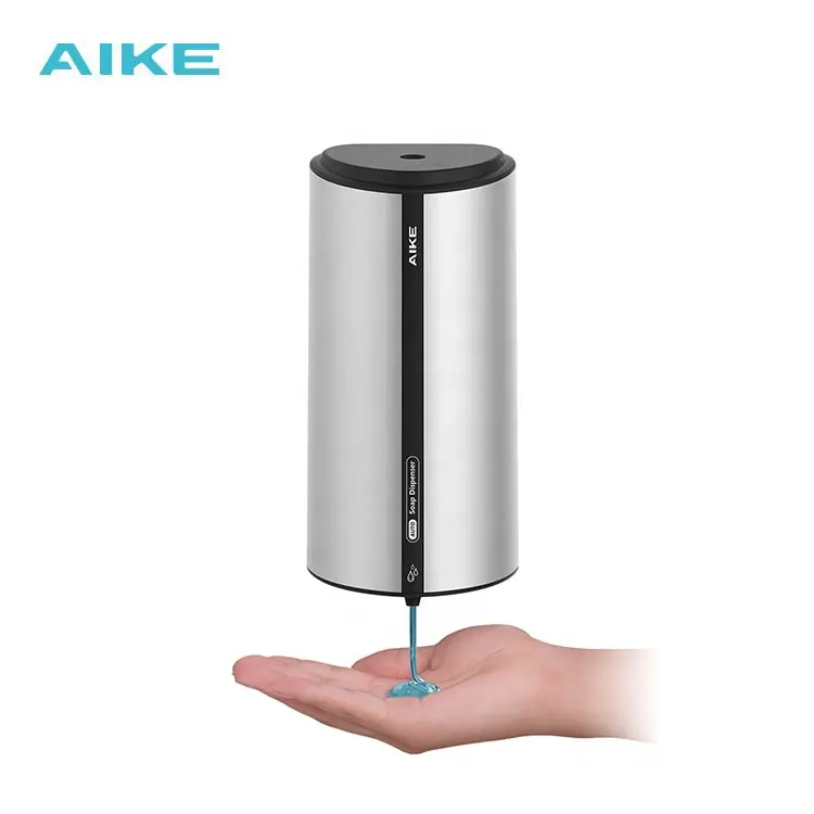 Ak1209 Abs Plastic Luxe Hotel Keuken Kids Muurbevestiging 850Ml Douchegel Hervulbare Handvloeistof Touchless Zeepdispenser