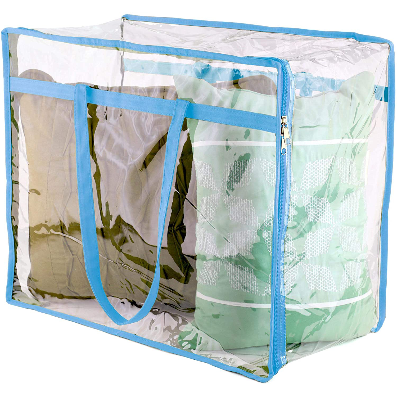 Bleu transparent