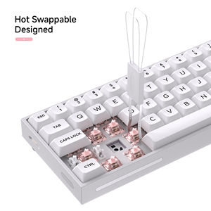 Newest Aluminum Modularity <strong>Mechanical</strong> <strong>Keyboard</strong> with Knob and Screen Programmable Wireless <strong>Keyboard</strong> for Computer Laptop Office - Product Image 2