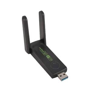 Scheda di rete Wireless 1300Mbps Gigabit Dual-band 5G per Computer senza equipaggio scheda di rete USB - Product Image 1