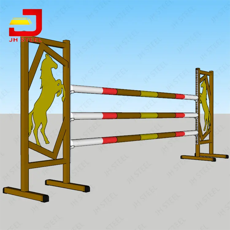 حواجز قفز للأحصنة متنقلة للفروسية بأنماط مختلفة عالية الجودة من مصنع في الصين