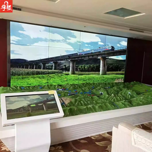 工业城市规划和军事仿真项目定制现代三维地形浮雕沙盘模型 - Product Image 4