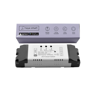 SMG-E0404 Tuya 2CH Smart Wifi Switch 7-32V Relais modul 12V 24V Smart Home Automatisierung empfänger Tuya APP RF Fernbedienung 433MHz - Product Image 4