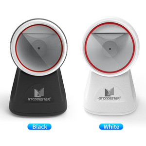 GTCODESTAR Kabel gebundene Qrcodes Zahlung Barcode-Leser Scanner Desktop 2D Qr Barcodes Großformat iger Barcode-Scanner für Scan zum Bezahlen