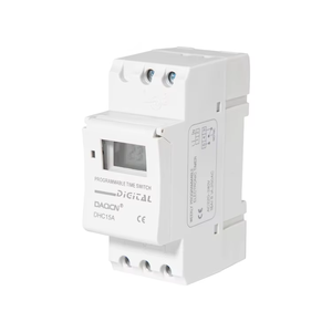 Auf Lager 16A Digitaler Timer DHC15A LCD-Din-Schienen montage 16 Ein/Aus-Programm Wöchentliche Zeit schalter - Product Image 4