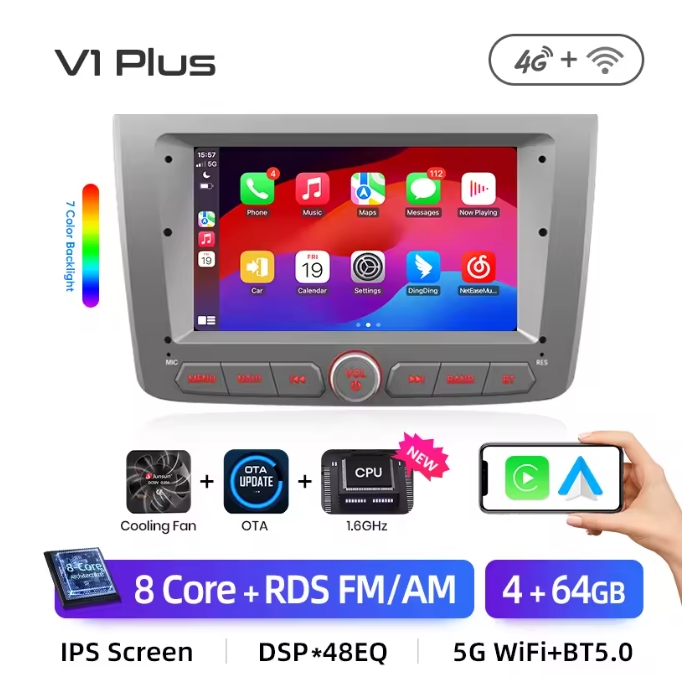 v1 plus 4+64GB silver