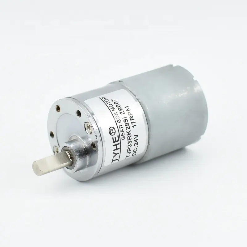 Motoriduttore regolabile di cc di coppia di torsione di 33mm 300rpm 24v 12v 6v di velocità lenta 5 rpm 1nm 1.5nm con il cambio per la macchina del giocattolo del sesso